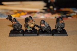 4 Guerreros Black Tree antiguos